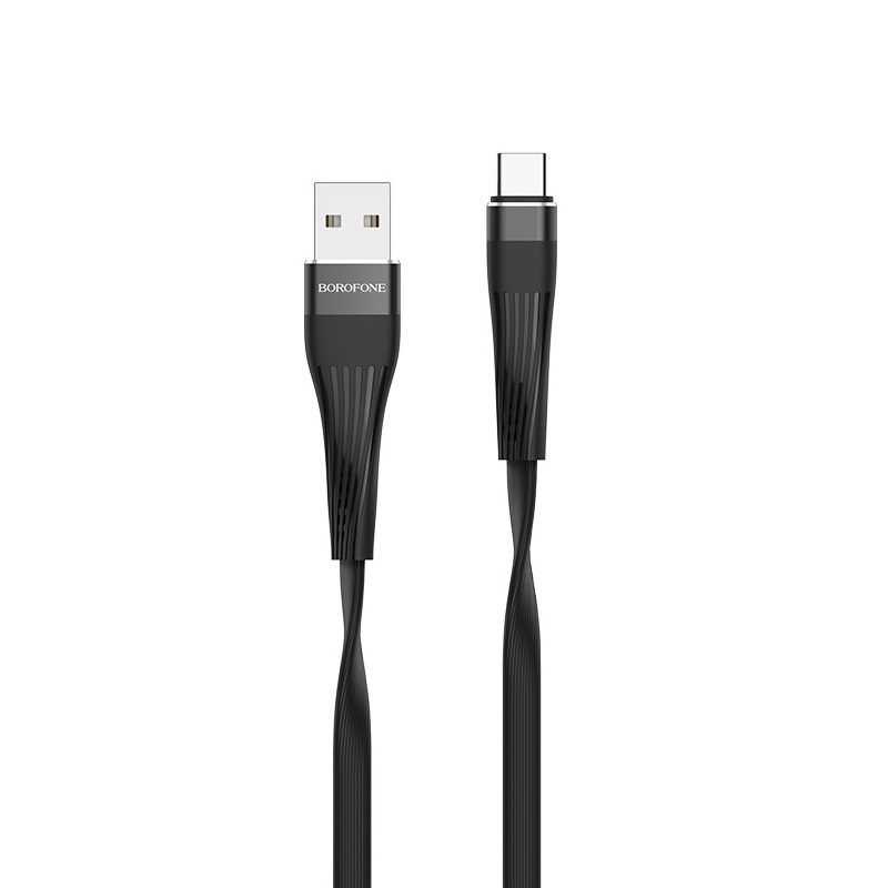 фото Кабель Borofone BU4 Type-C small waistline charging data cable Black