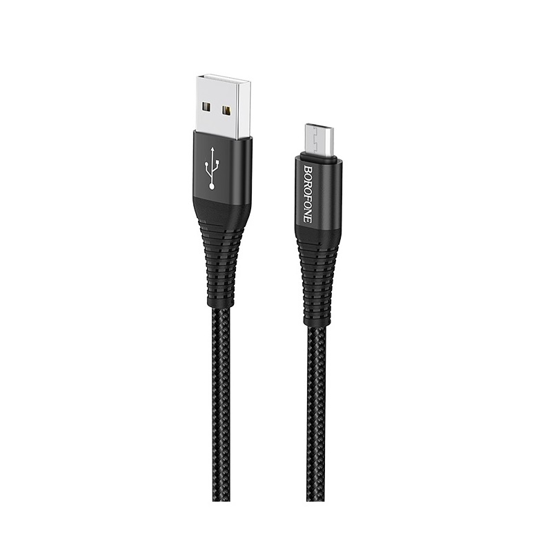 фото Кабель Borofone BX29 Endurant charging data cable for Micro-USB Black