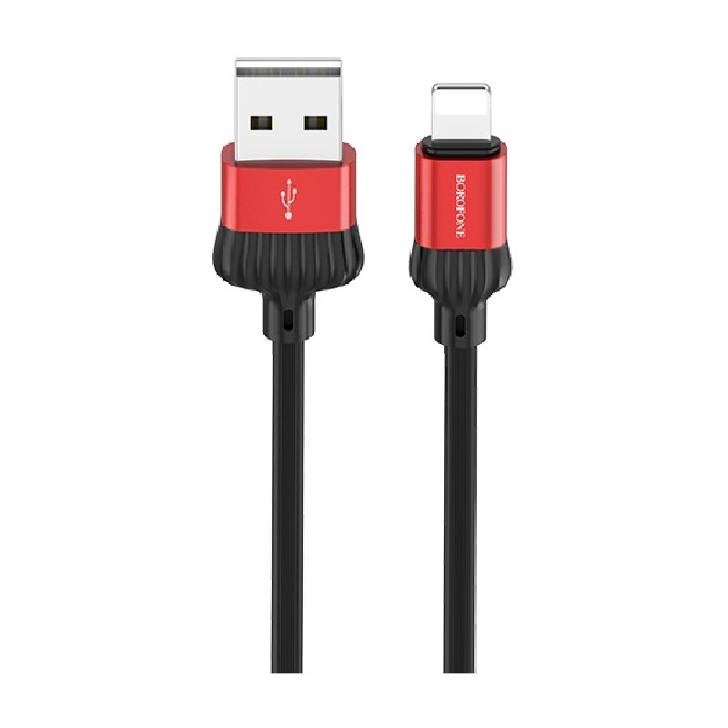 фото Кабель Borofone BX28 Dignity charging data cable for Lightning Red