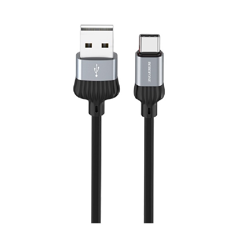 фото Кабель Borofone BX28 Dignity charging data cable for Type-C Metal Gray