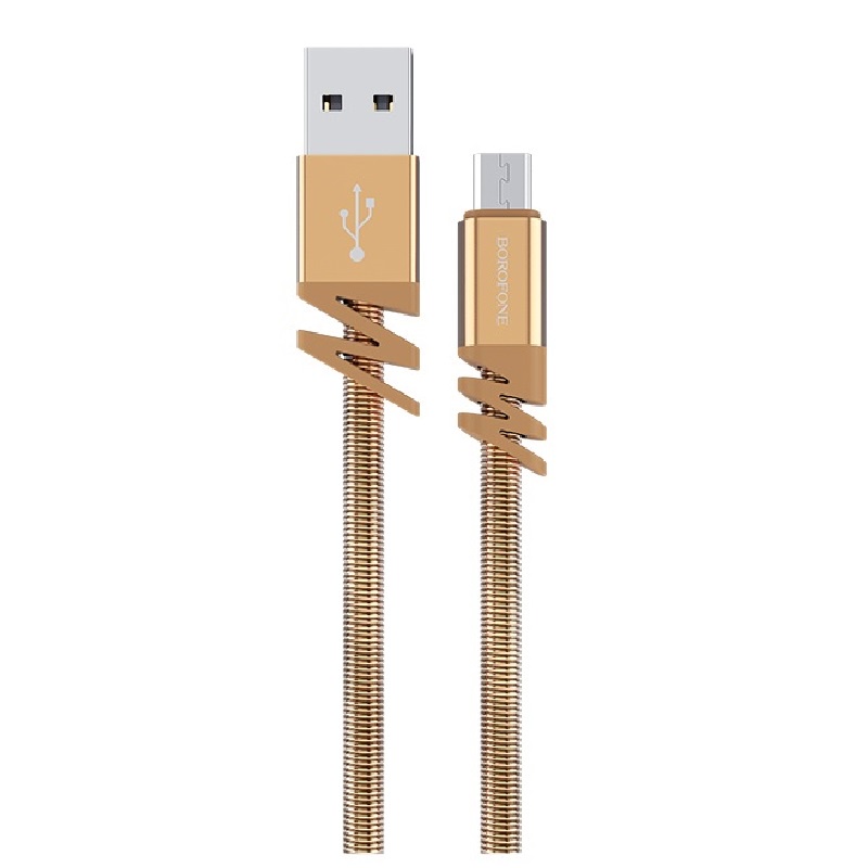 фото Кабель Borofone BX27 Dainty charging data cable for Micro-USB Gold