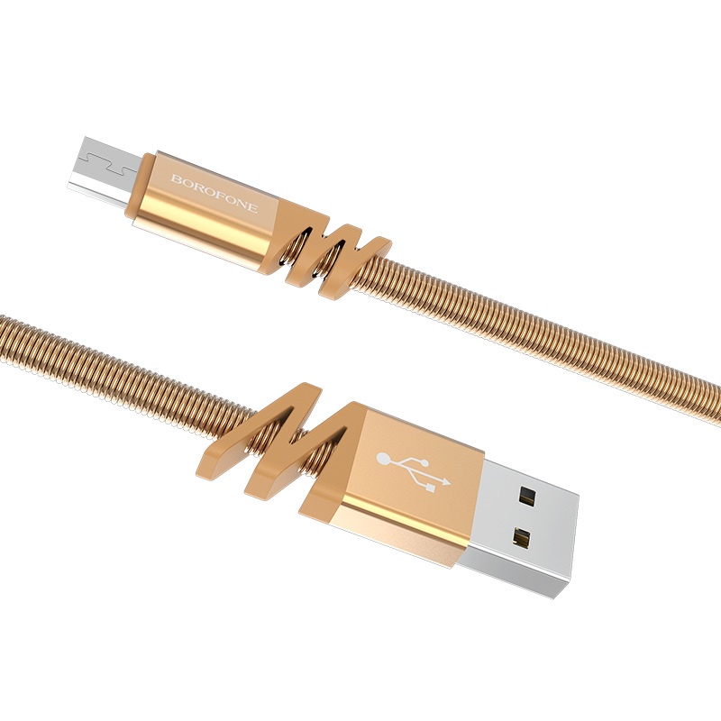 фото Кабель Borofone BX27 Dainty charging data cable for Micro-USB Gold