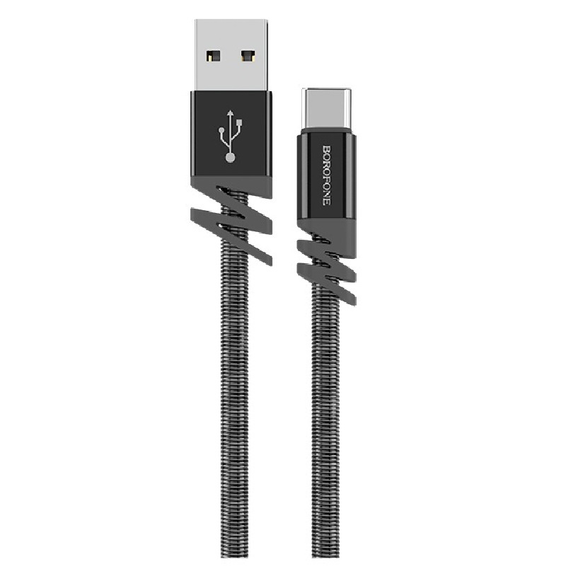 фото Кабель Borofone BX27 Dainty charging data cable for Type-C Metal Gray