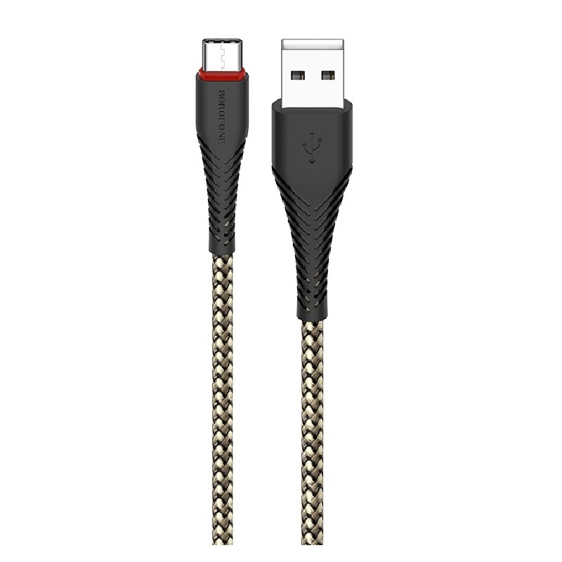 фото Кабель Borofone BX25 Powerful charging data cable for Type-C Black