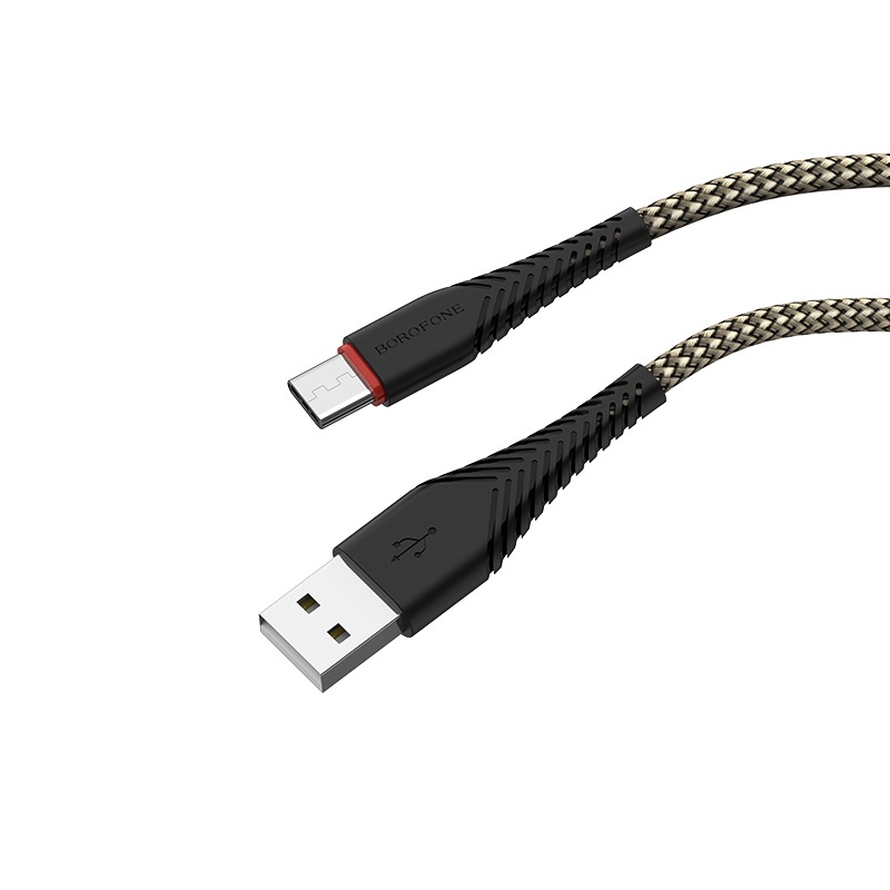 фото Кабель Borofone BX25 Powerful charging data cable for Type-C Black