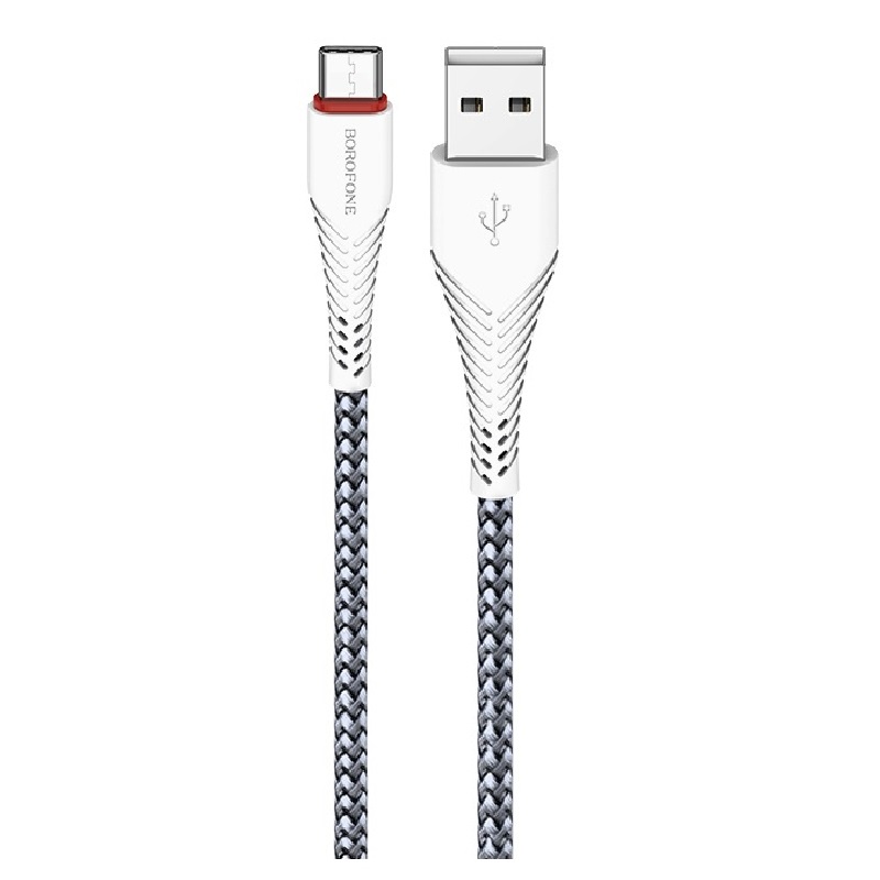 фото Кабель Borofone BX25 Powerful charging data cable for Type-C White