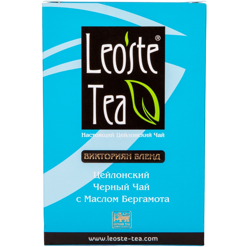 фото Leoste Tea Victorian Blend чай черный листовой с маслом бергамота, 200 г