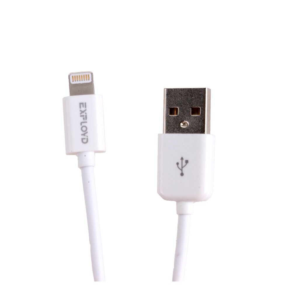 фото Кабель USB - Apple LIGHTNING Exployd EX-K-222, белый