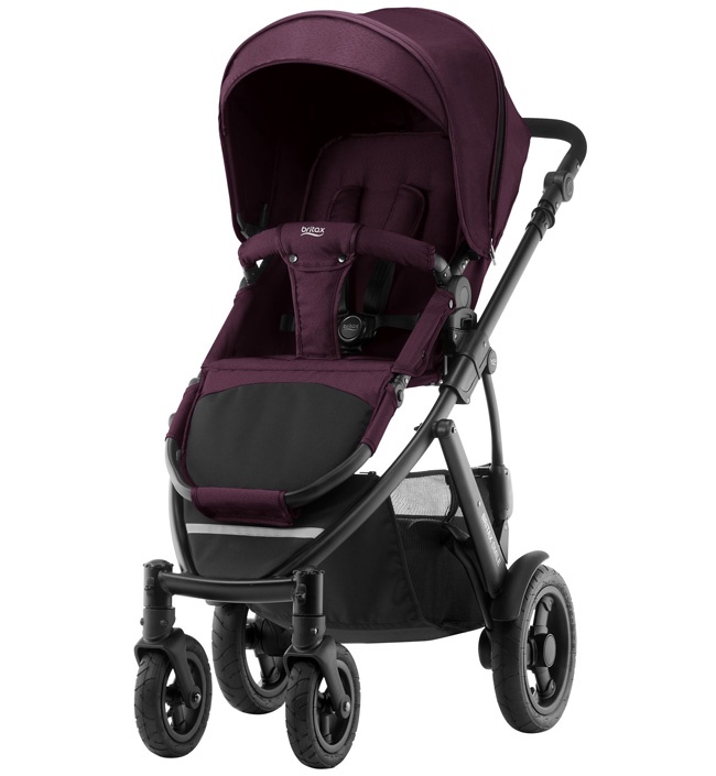 фото Коляска прогулочная Britax Smile 2 Wine Red Denim Britax roemer