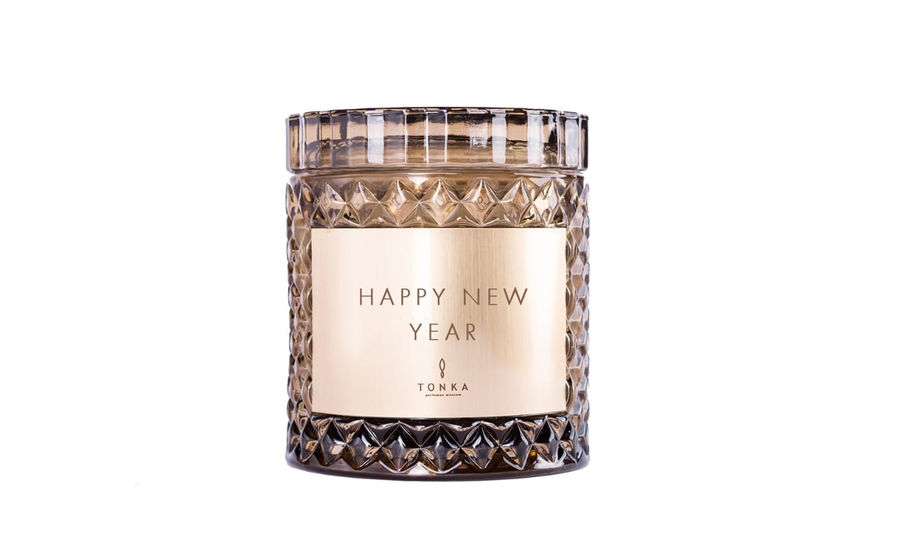 фото Парфюмированная свеча HAPPY NEW YEAR аромат ALTAI Tonka