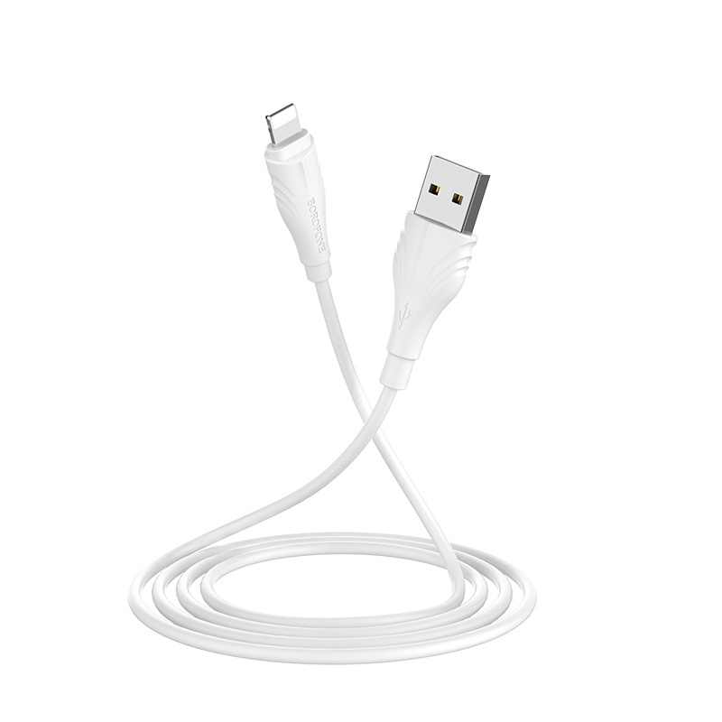 фото Кабель Borofone BX18 Optimal charging data cable for Lightning 1m White