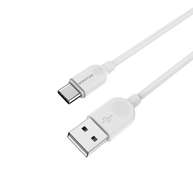 фото Кабель Borofone BX14 LinkJet USB Cable Type-C 1m White