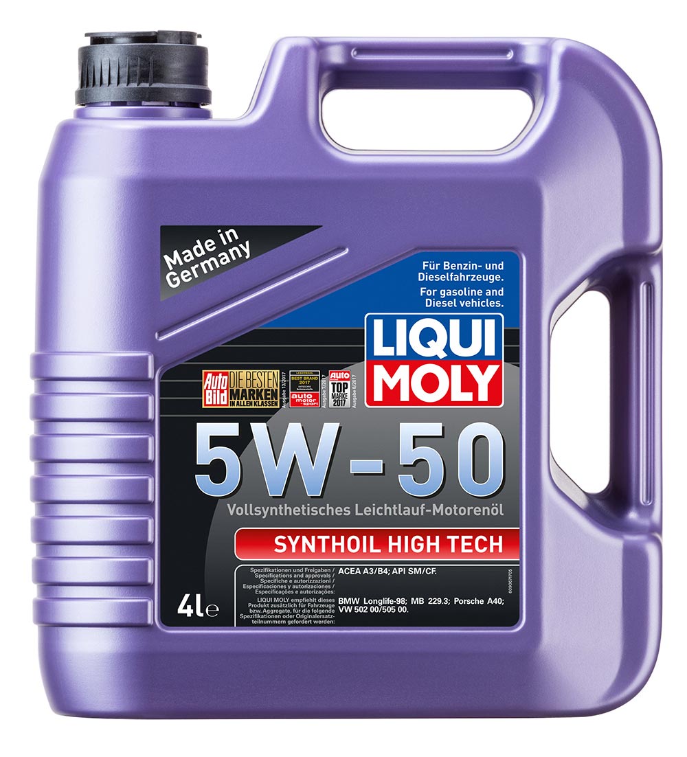 фото Масло моторное синт. SYNTOIL HIGH TECH 5W-50 (4л) Liqui moly