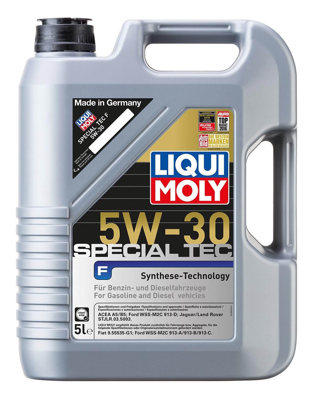 фото Масло моторное синт. Special Tec F 5W-30 (5л) Liqui moly