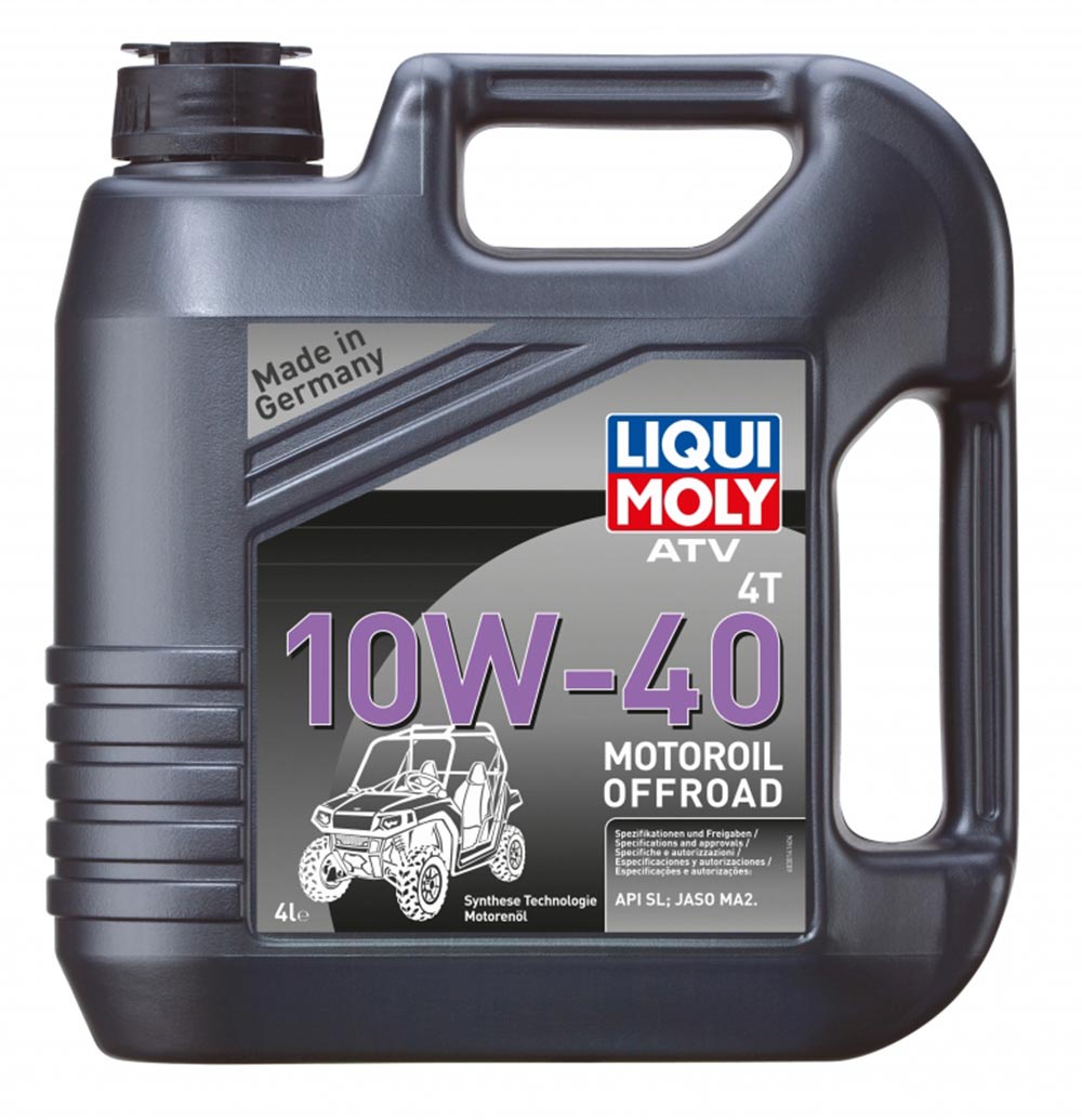 фото Масло моторное синт. ATV 4T Motoroil Offroad 10W-40 (4л) пластик Liqui moly