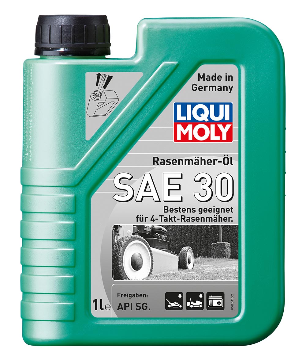 фото Масло моторное минерал. Rasenmaher-Oil 30 4T (1л) пластик Liqui moly