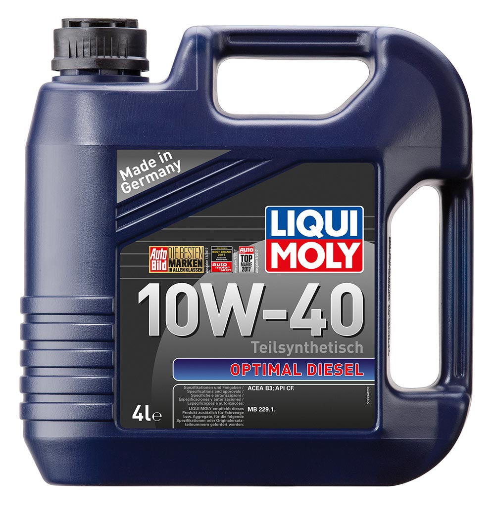 фото Масло моторное полусинт. Optimal Diesel 10W-40 (4л) Liqui moly