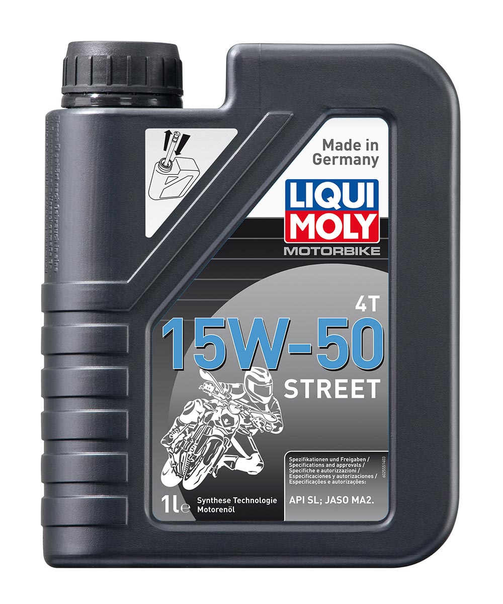 фото Масло моторное синт. Motorbike 4T Street 15W-50 (1л) пластик Liqui moly