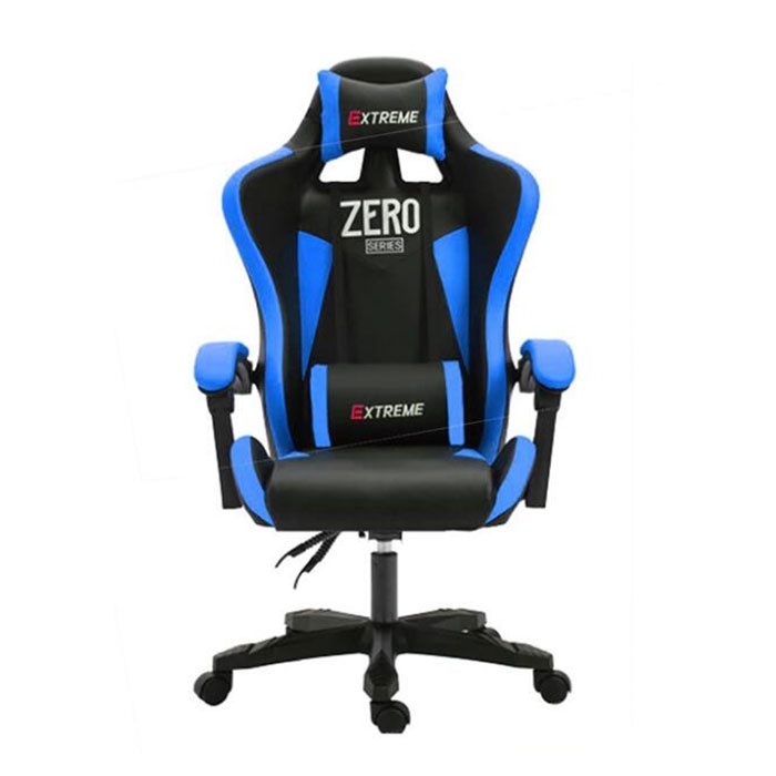 фото Компьютерный стул - киберспортивное кресло (сине-черный) Нет бренда