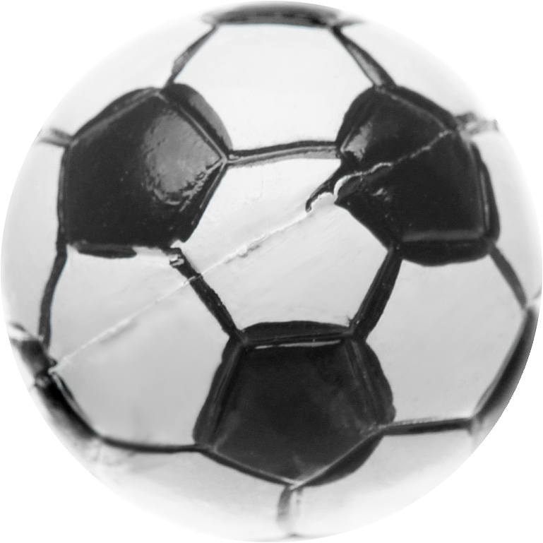 фото Джиббитсы детские Crocs Jibbitz 3D Soccer Ball, цвет: белый. 3000001-00295-0001
