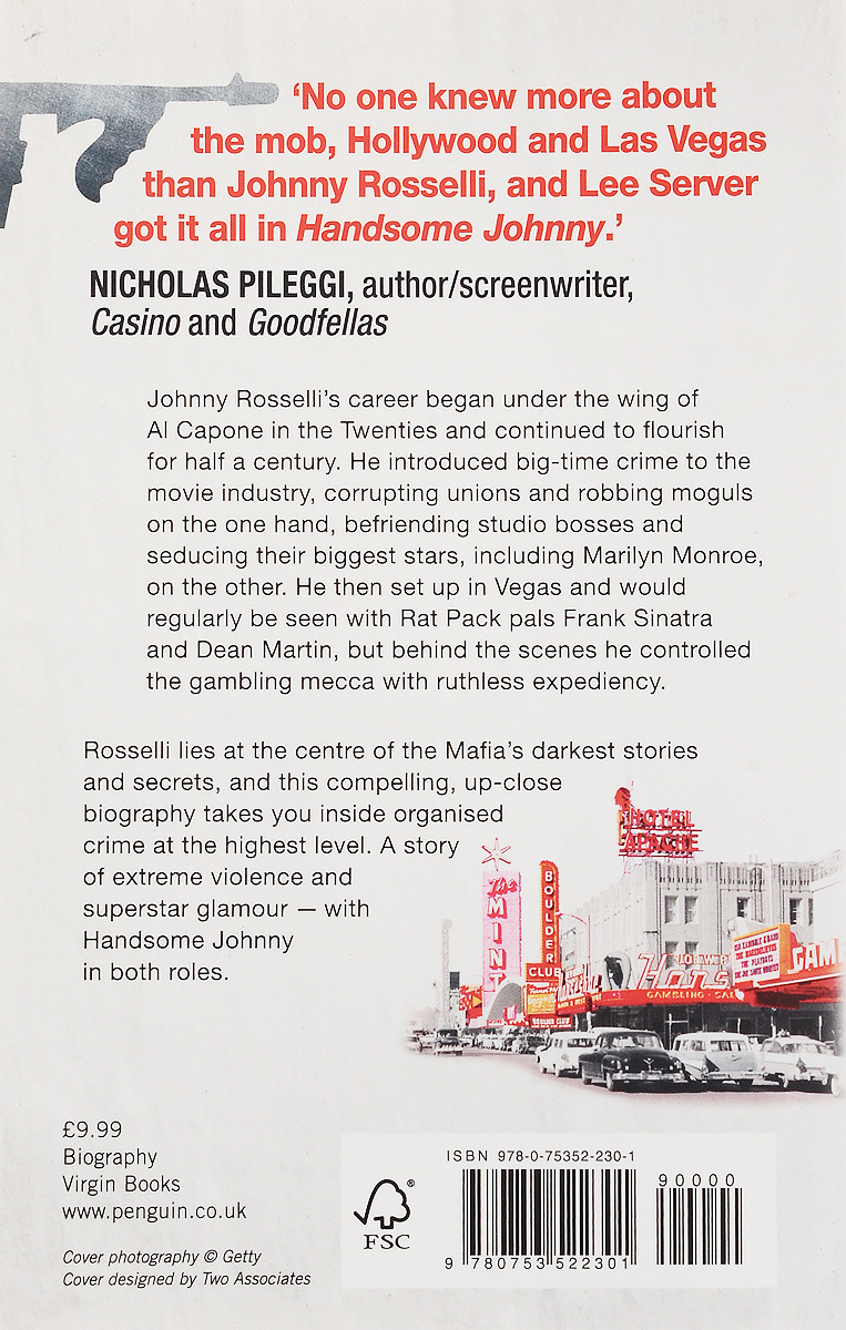 фото Handsome Johnny: The Criminal Life of Johnny Rosselli: The Mob’s Man in Hollywood Virgin books