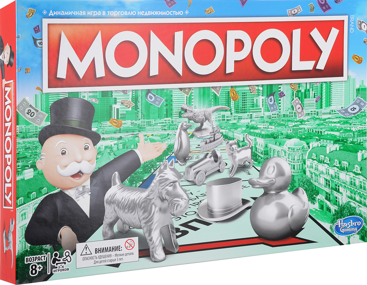 фото Hasbro Games Настольная игра Монополия. Классическая Monopoly