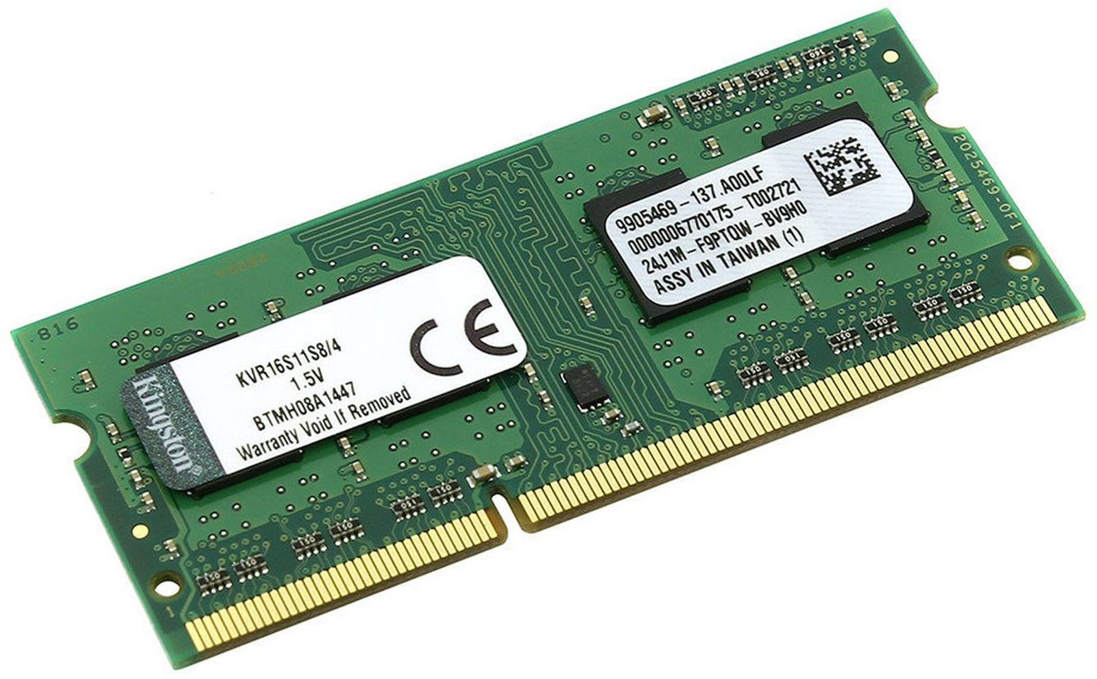 фото Оперативная память Crucial 16GB DDR3L 1600 SO DIMM CT204864BF160B Non-ECC, CL11, 1.35V