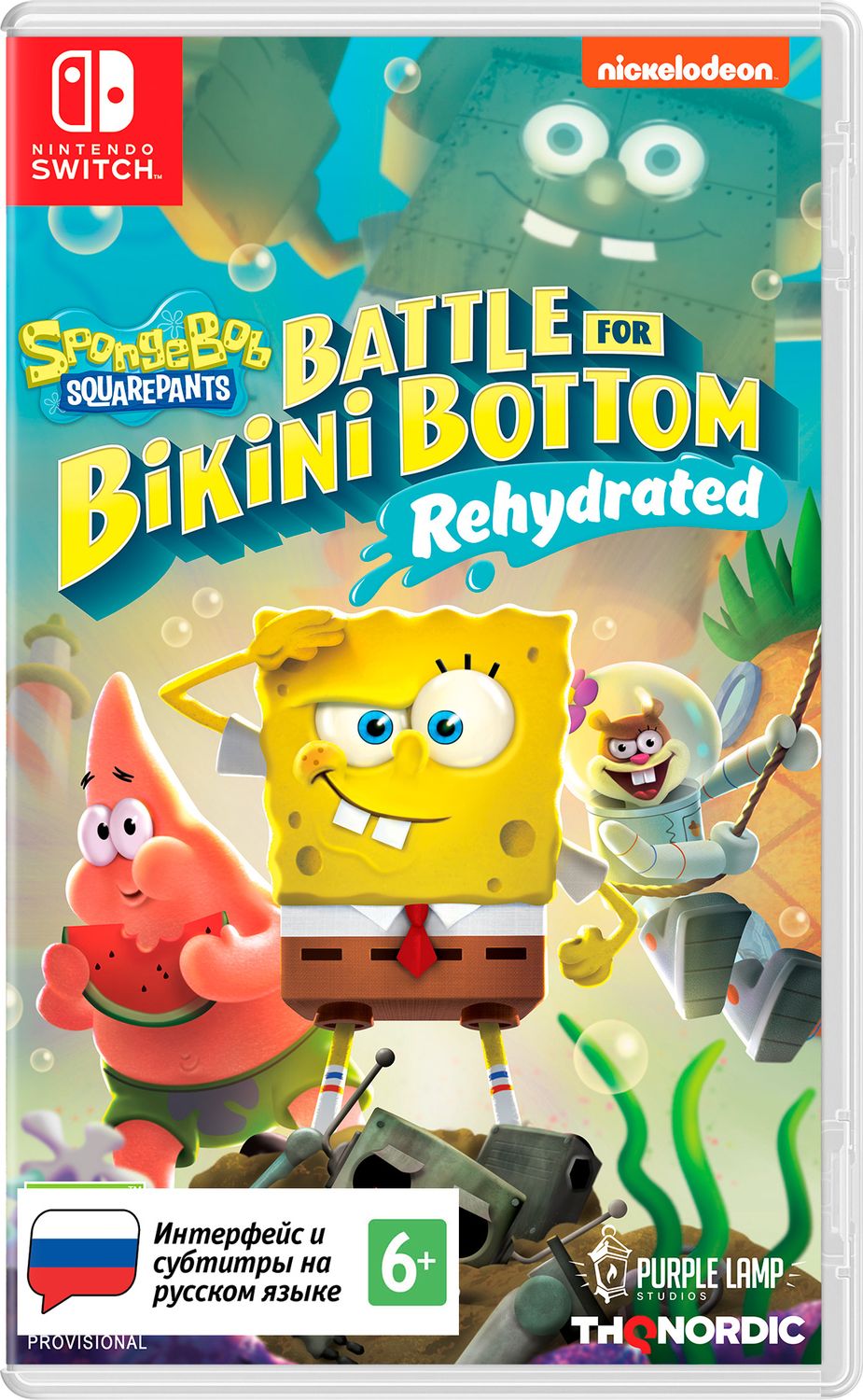 Характеристики Игра SpongeBob SquarePants: Battle For Bikini Bottom ...