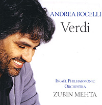 Андреа Бочелли,The Israel Philharmonic Orchestra,Зубин Мета Andrea Bocelli. Verdi