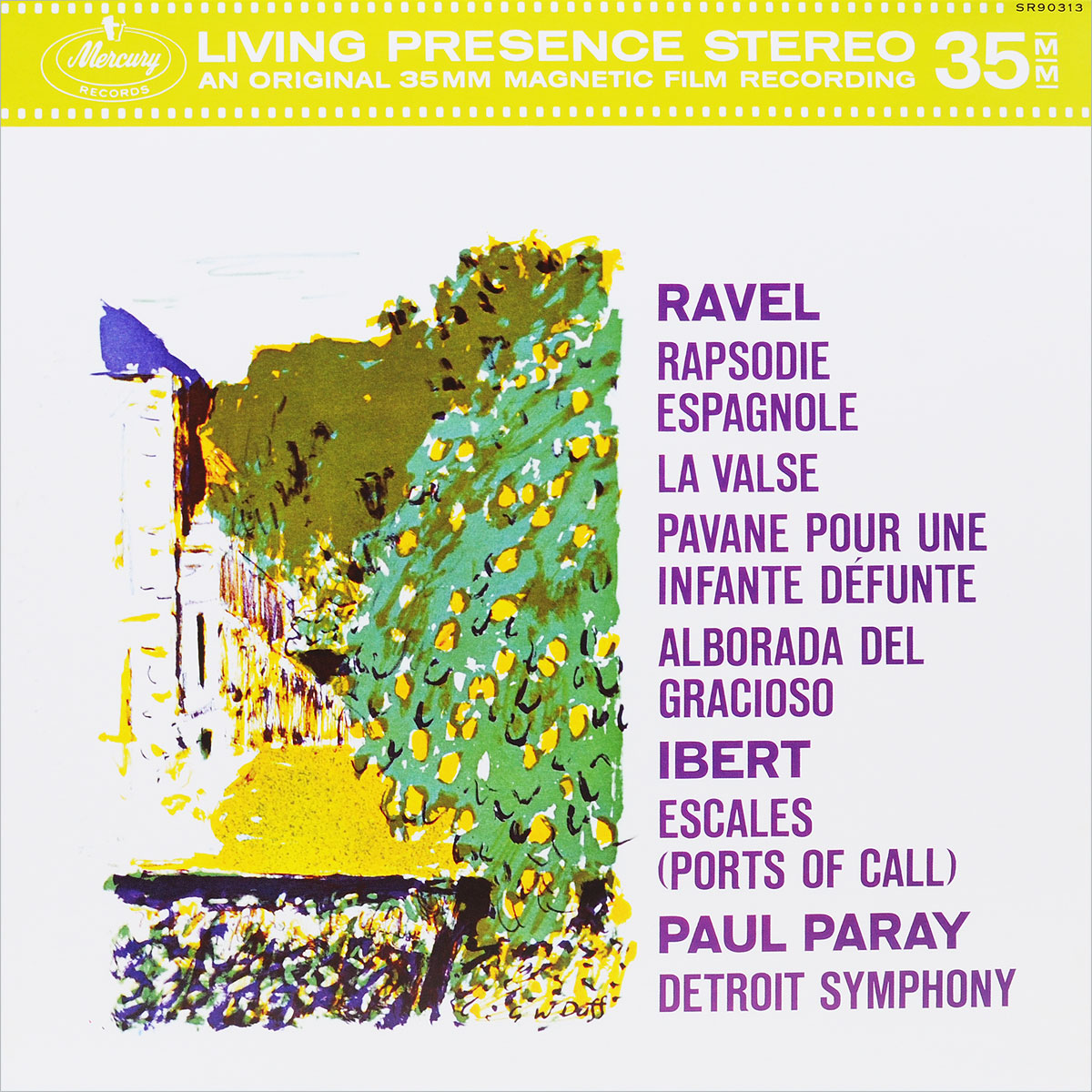 Паул Парей,Detroit Symphony Orchestra Paul Paray. Ravel, Ibert (LP)