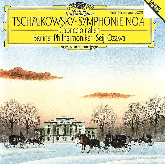 Сейджи Озава,Berliner Philharmoniker Seiji Ozawa. Tchaikovsky. Symphonie No. 4 / Capriccio Italien