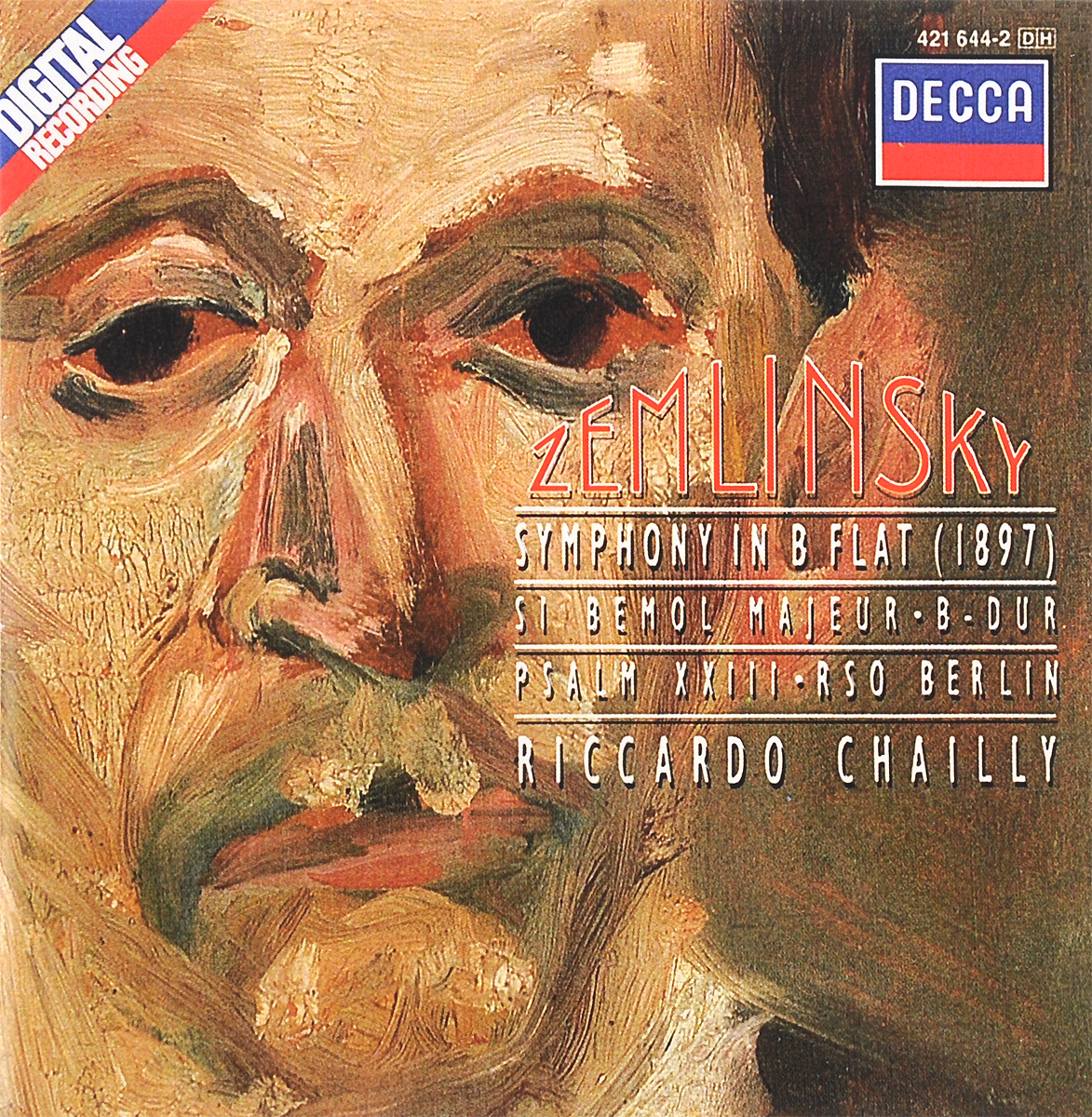 Radio Symphonie Orchester Berlin,Риккардо Шайи Riccardo Chailly. Zemlinsky. Symphony In B Flat / Psalm 23