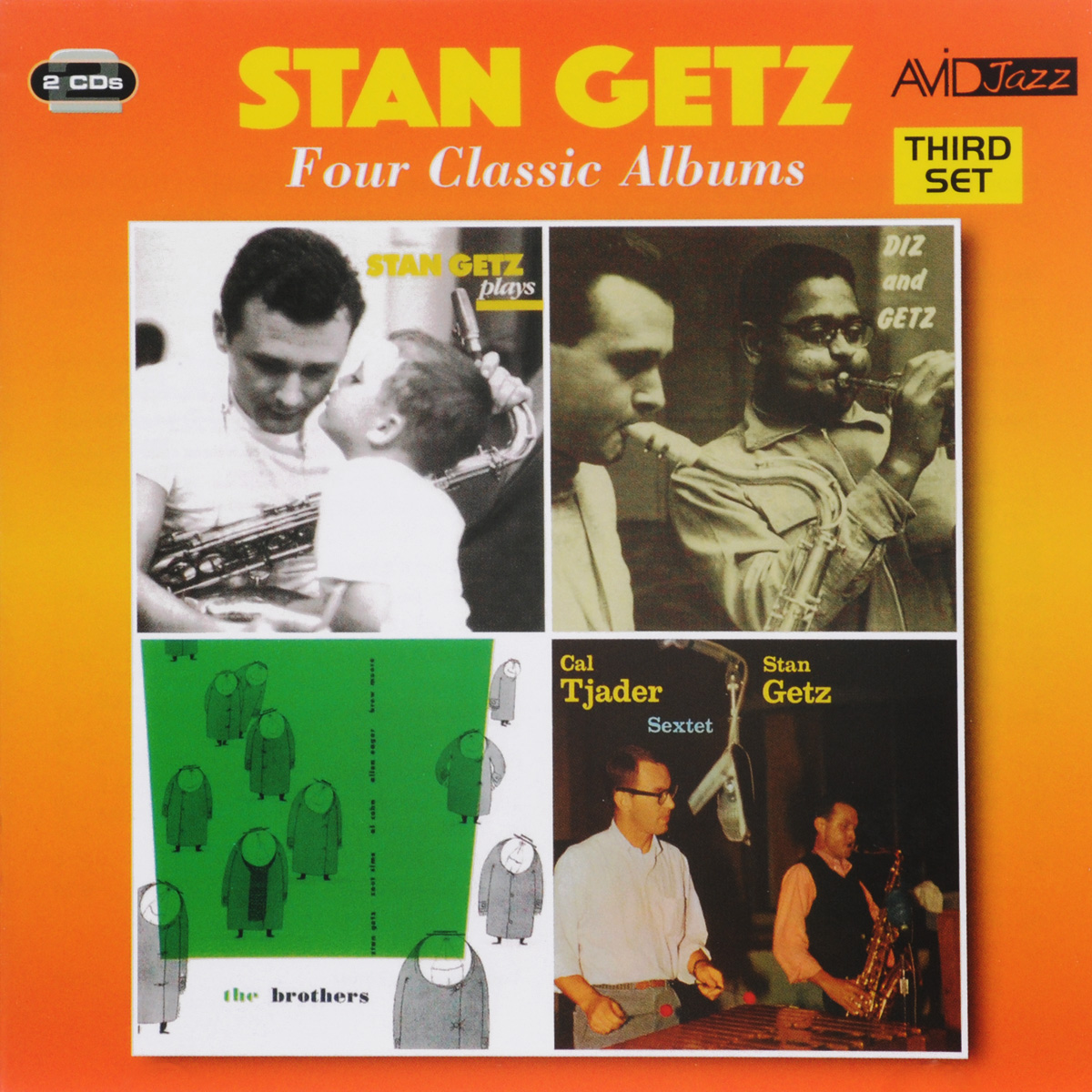 Стэн Гетц Stan Getz. Four Classic Albums (2 CD)