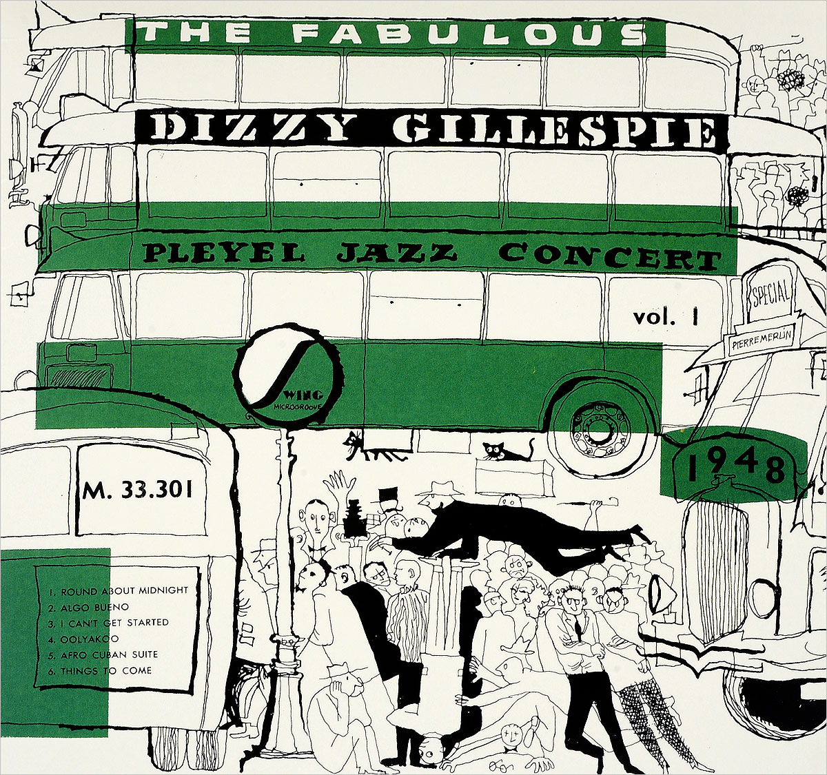 Диззи Гиллеспи Dizzy Gillespie. Pleyel Jazz Concert 1948 (LP)
