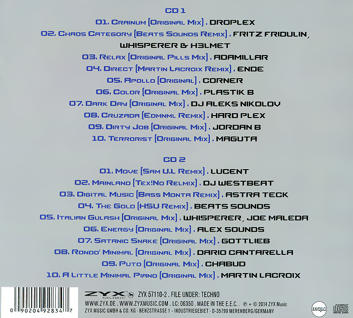 Minimal Techno (2 CD)