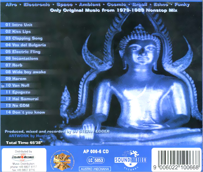 DJ Stefan Egger. The Story Of Cosmic Music. Part II. Stefan Egger / DJ Stefan Egger