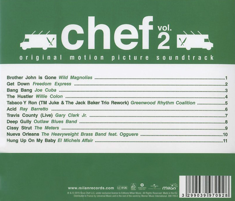 Chef. Vol. 2. Original Motion Picture Soundtrack