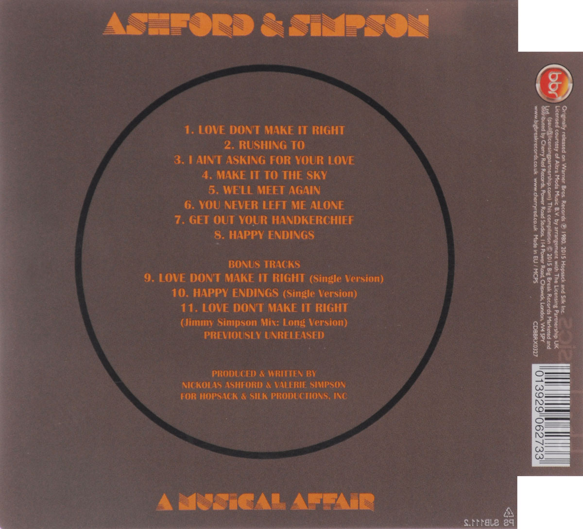 Ashford & Simpson. A Musical Affair. "Ashford & Simpson"