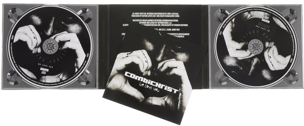 Combichrist. We Love You (2 CD). "Combichrist"