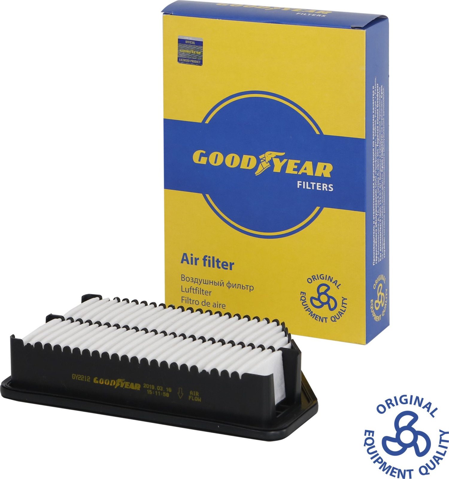 фото Воздушный фильтр Goodyear GY2212