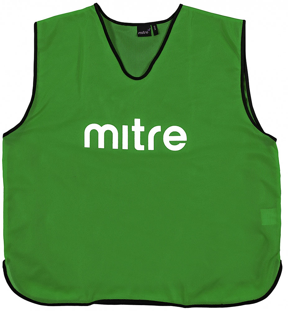 Накидка тренировочная Mitre, цвет: зеленый. Размер 122