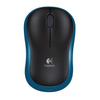 Мышь беспроводная Logitech M185 Wireless Mouse, синий - изображение
