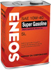 Моторное масло ENEOS SUPER GASOLINE SEMI-SYNTHETIC 10W-40 Полусинтетическое 4 л - изображение
