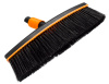 Метла Fiskars QuikFit, без черенка, цвет: черный, оранжевый 1001416 - изображение