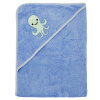Полотенце детское ImseVimse Octopus Хлопок, 100x100 см, голубой, белый - изображение