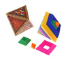 Пирамидка конструктор, ромбообразная, Фабрика игрушек ЭРА - изображение