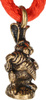 Оберег красная нить Miland Кролик, Т-6430, золотой - изображение