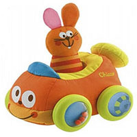 Мягкая игрушка "Кролик Брум-брум в машинке" #1