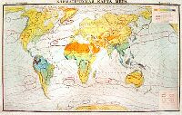 Климатическая карта мира (ламинированная) #1