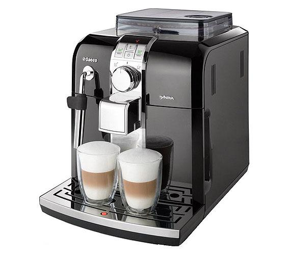 Автоматическая кофемашина Saeco Philips Saeco HD8833/19 Syntia Focus, черный, серебристый  #1